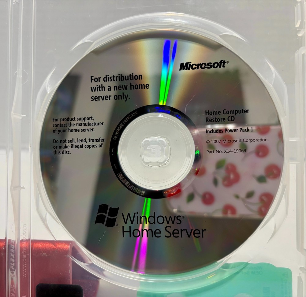 Microsoft Windows Home Server OEM System Builder Pack X10-63162