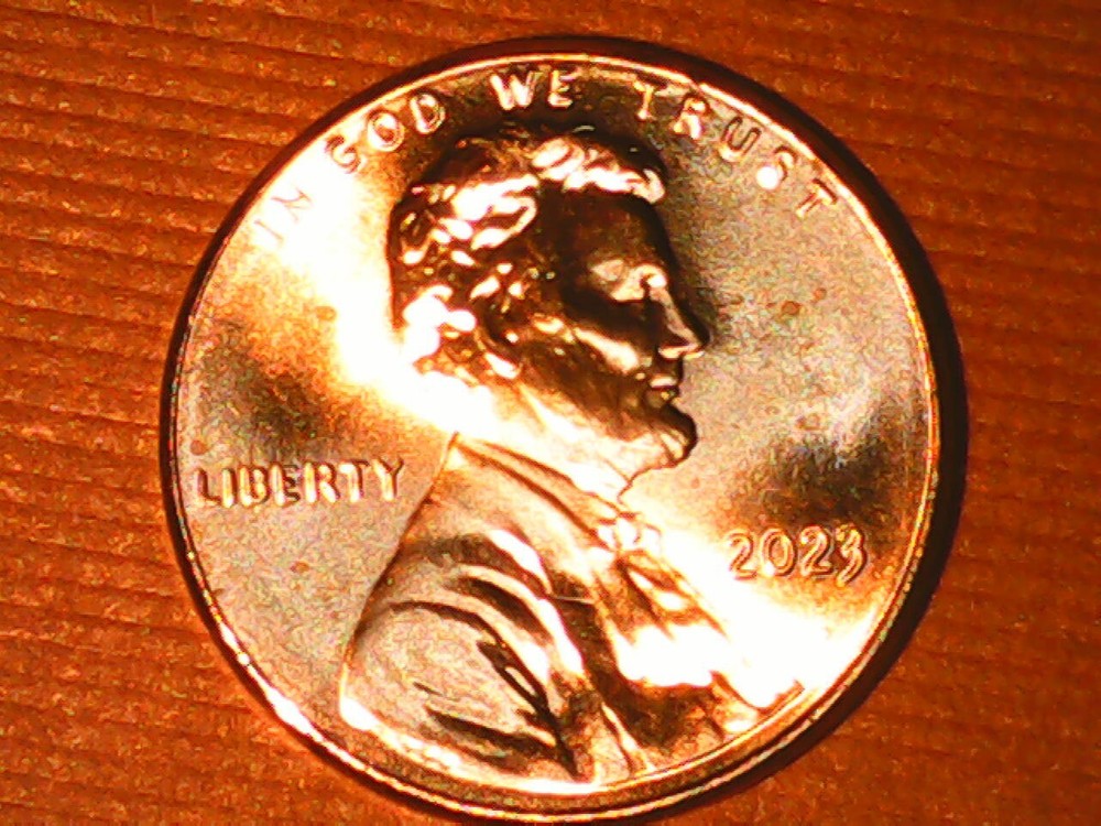 2023 Penny Die Crack Reverse