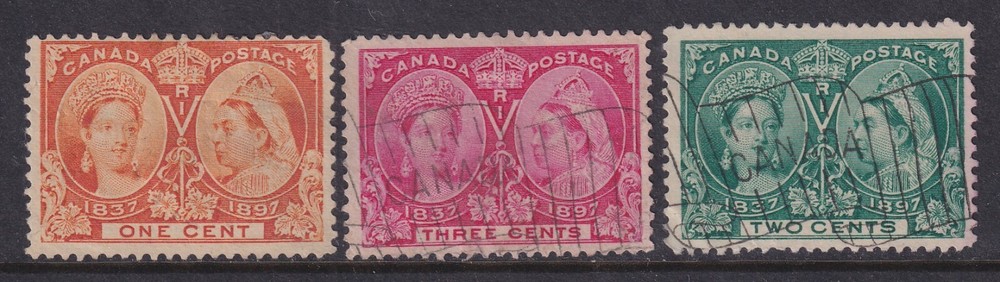 Canada, Scott 51-53, used