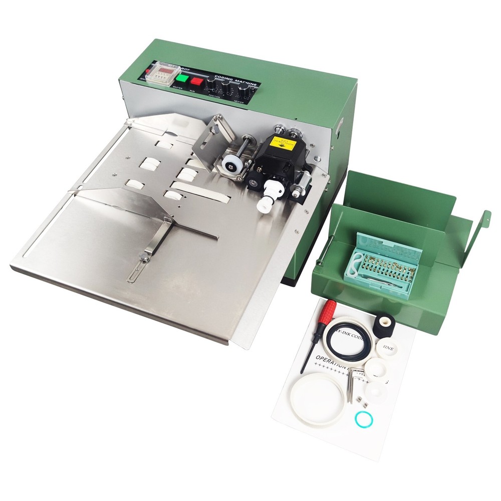 MY-380F Auto Dry Ink Batch Coding Machine Efficient Date Coder Auto Counting