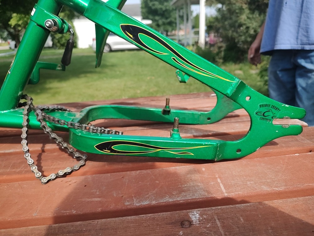 Schwinn Stingray Green OC Chopper Bicycle Frame