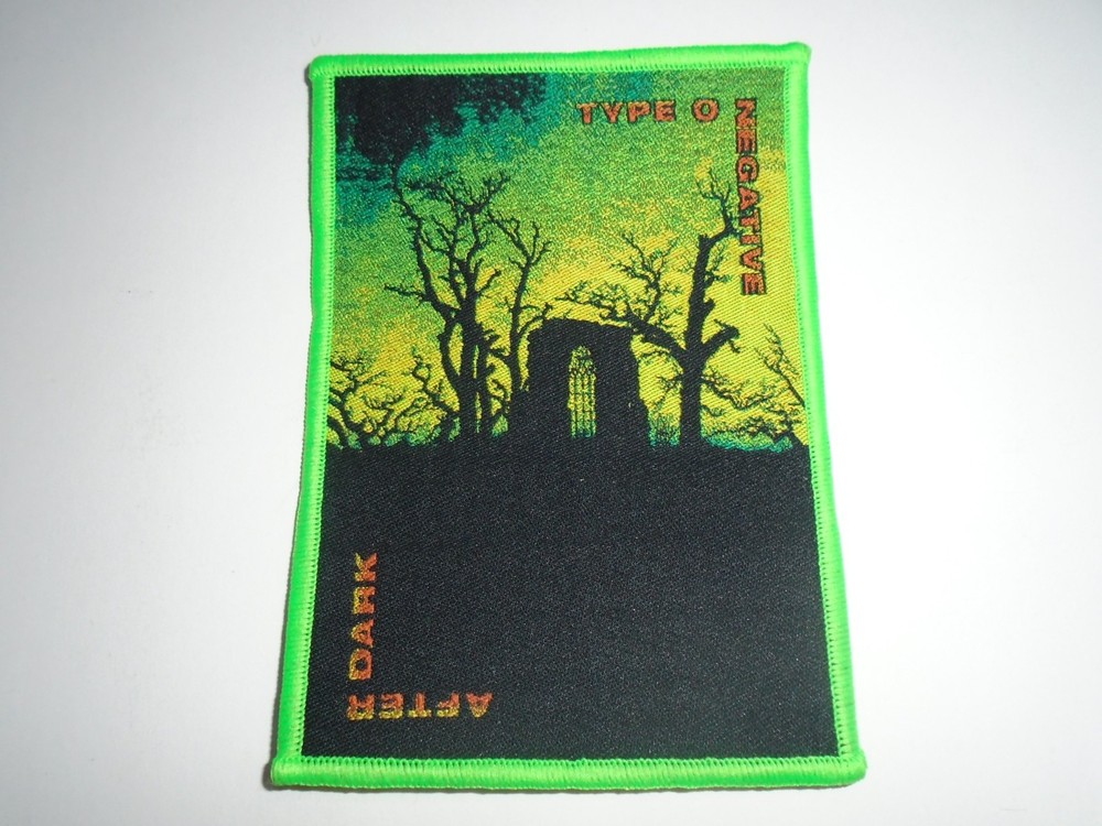 TYPE O NEGATIVE AFTER DARK WOVEN PATCH