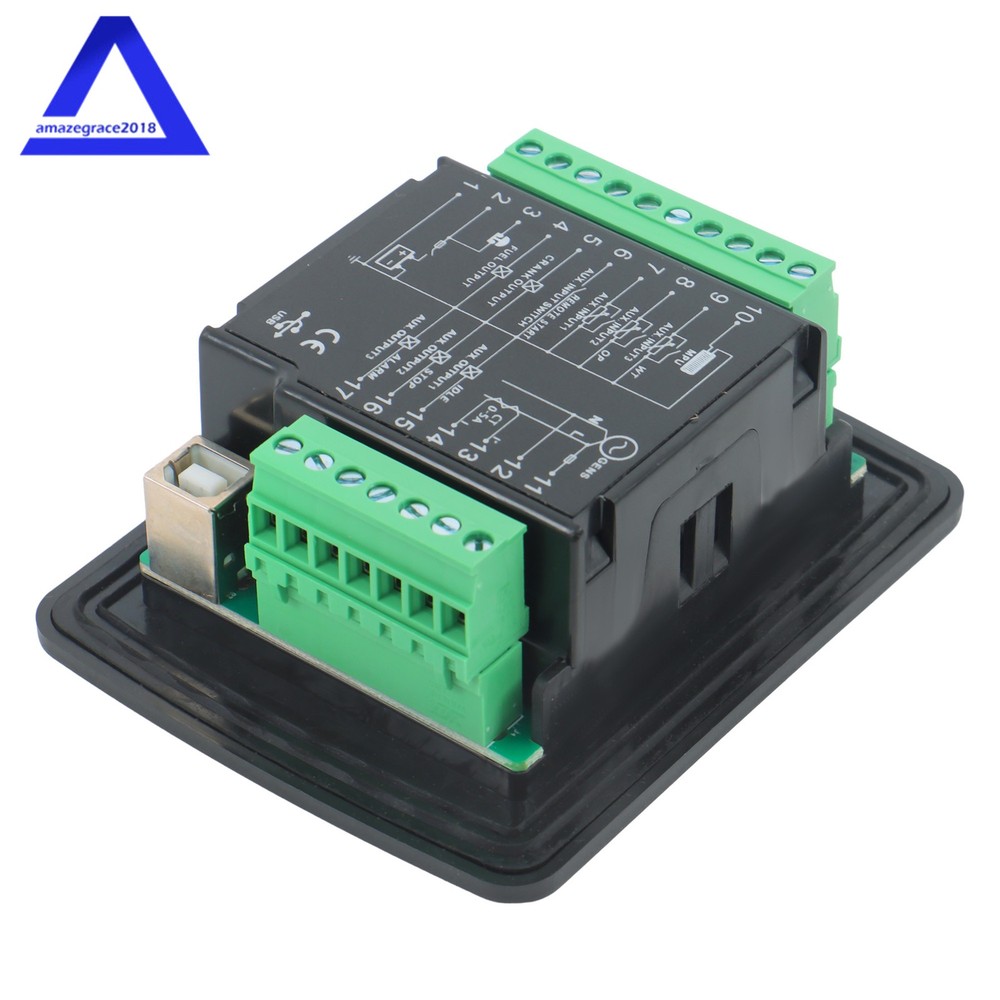 Generator Controller Module DC30D Automatic Start Stop Genset Control Panel