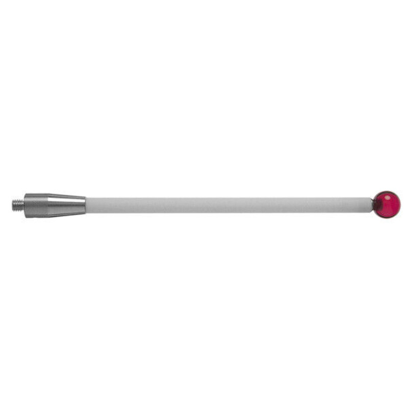 A-5000-9761 CMM Stylus M4 Thread 5.0mm Ruby Ball Tip 100mm Length Ceramic Stem