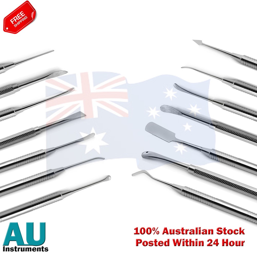 Periosteal Elevators Dental Implant Tissue Grafting Bone Surgery Instruments Set