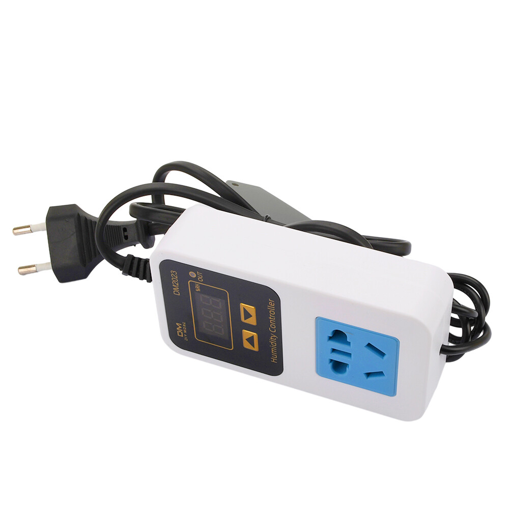 DM2023 Digital Display Humidity Controller Socket Humidifier AC110-220V 0-99%RH