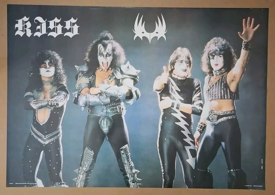 KISS Creatures Of The Night Live Concert Shot European Tour