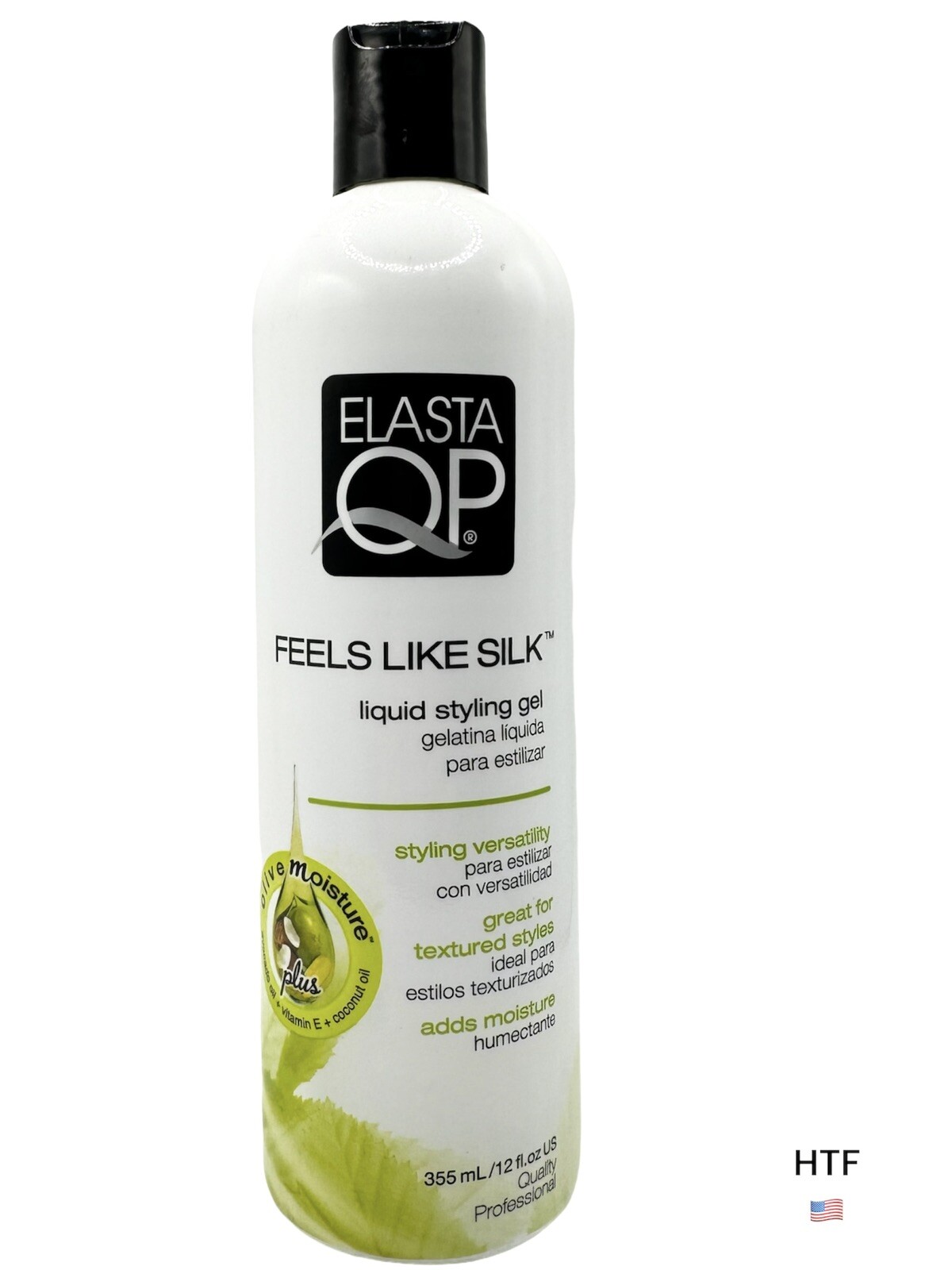 Elasta QP Elasta Care Feels Like Silk Liquid Styling Control Gel Jel New