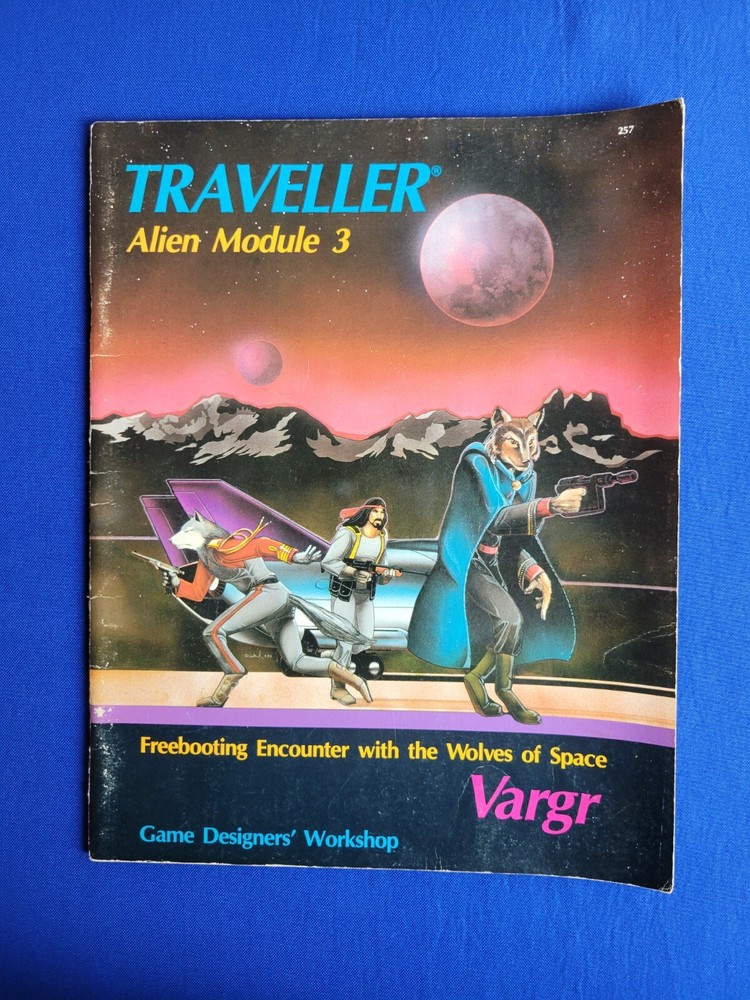 Traveller Alien Module 3 Vargr - GDW
