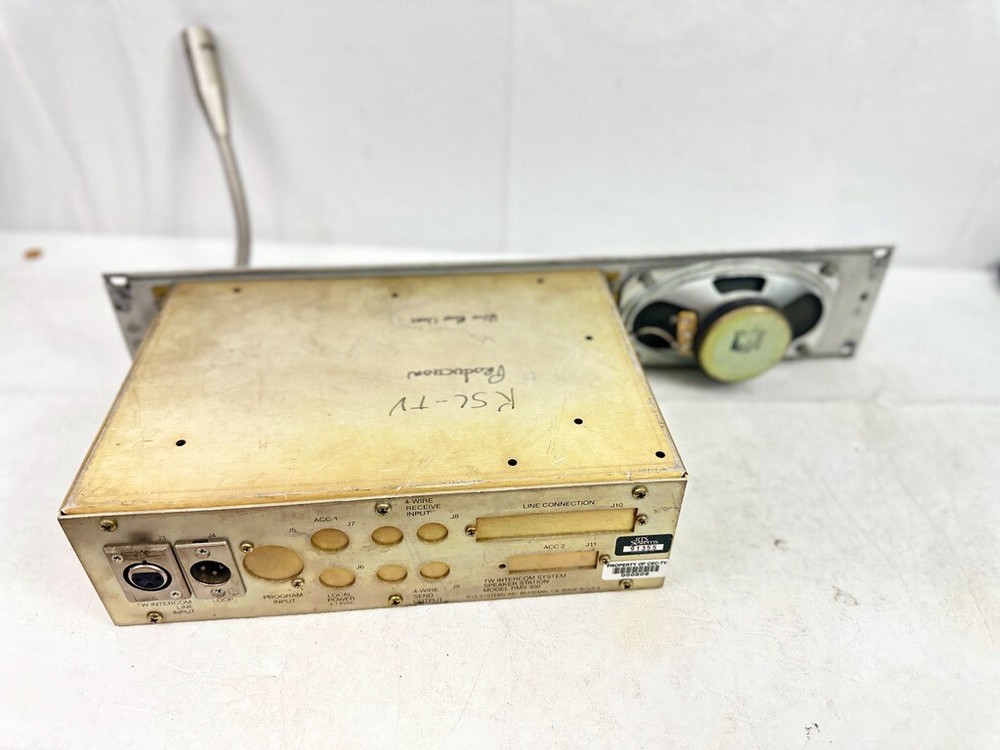RTS Systems TW Intercom System RMS300 User StationRack Mount Speaker