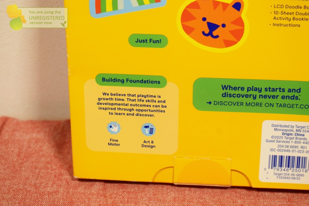 Gigglescape See Through Drawing Pad- Yellow