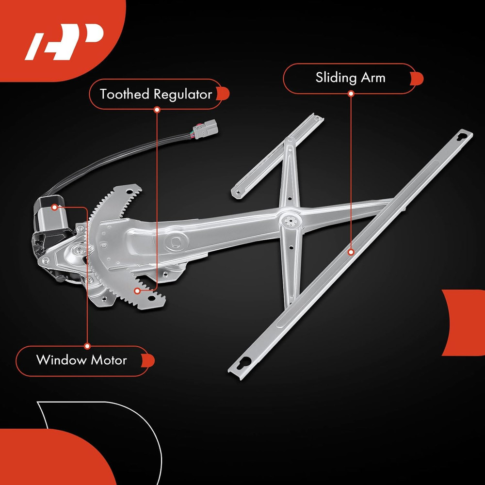 1997-2001 Honda CR-V Front Left Driver Side Window Regulator–Compatible