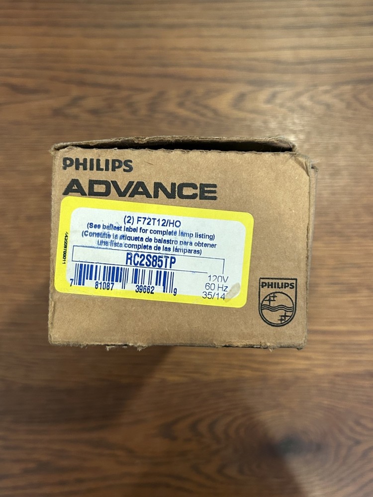 Philips Advance RC-2S85-TP Rapid Start Ballast