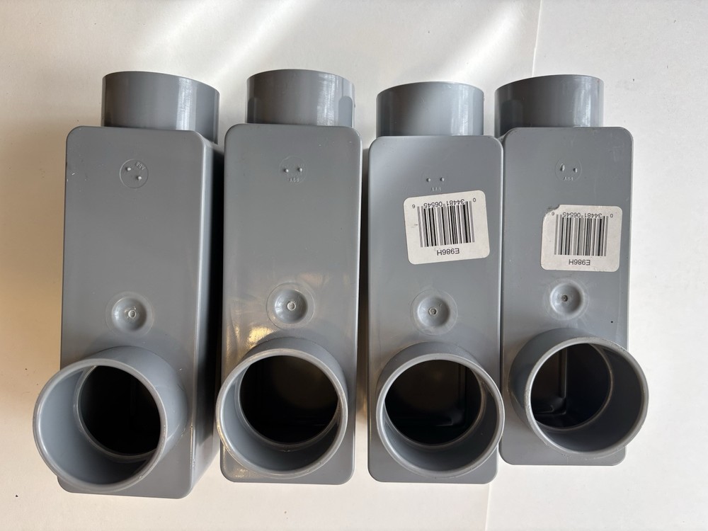 Four (4) Conduit Body Type LB E986H