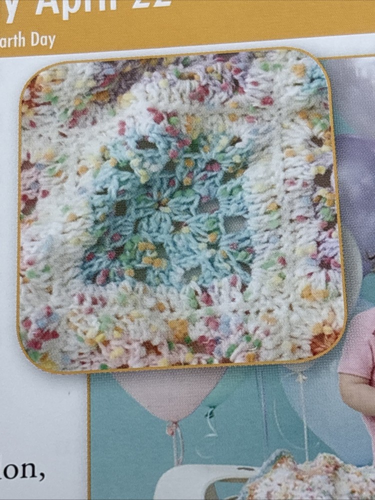 Dotty Blocks Blanket Crochet Pattern Card Page