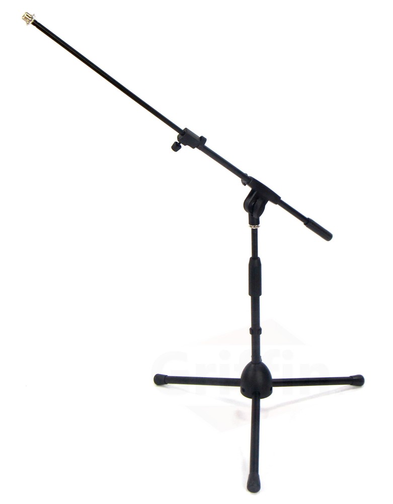 (4-PACK) Small Microphone Stand by GRIFFIN Short Height Studio Recording Holder