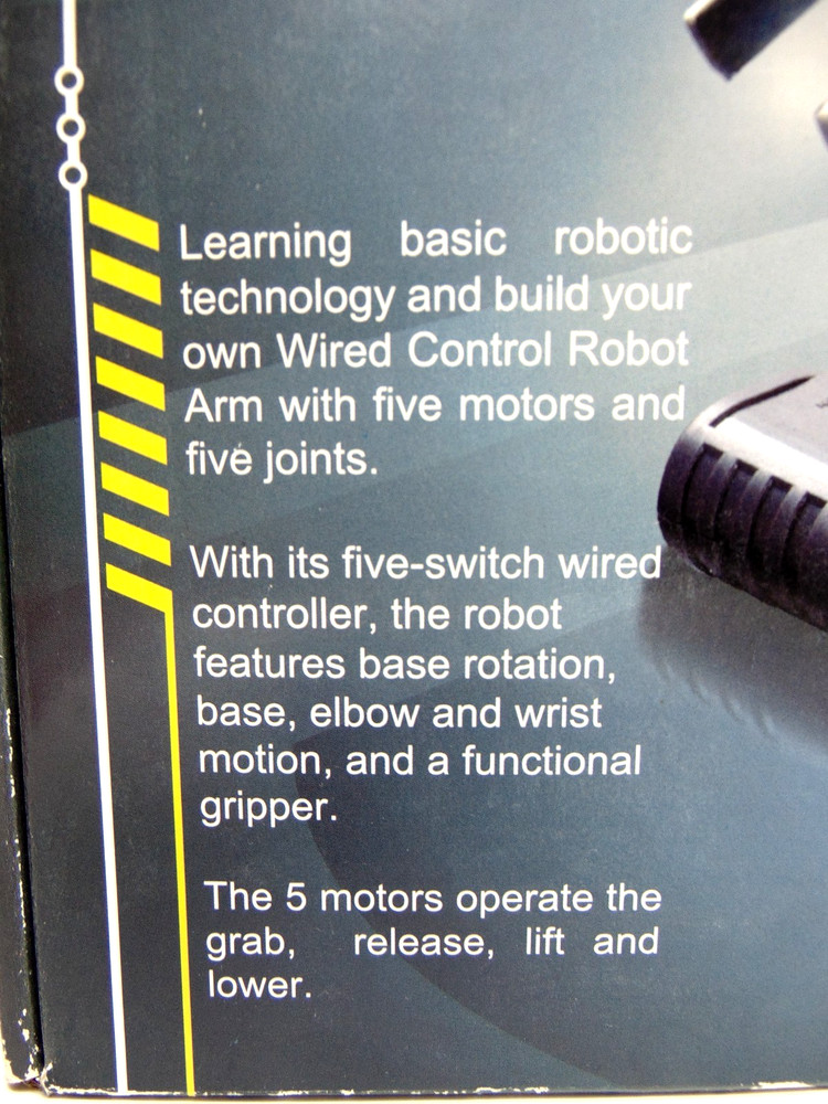 ROBOT ARM wired control robot arm kit
