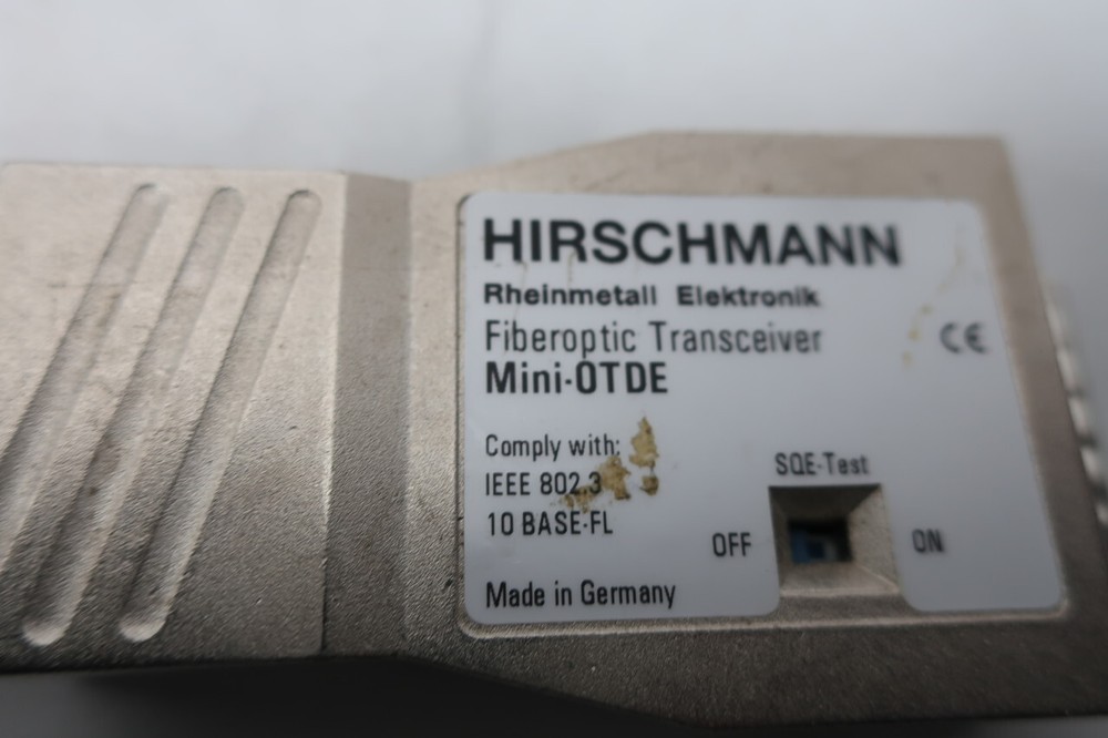 Hirschmann MINI-OTDE-BFOC Fiberoptic Transceiver