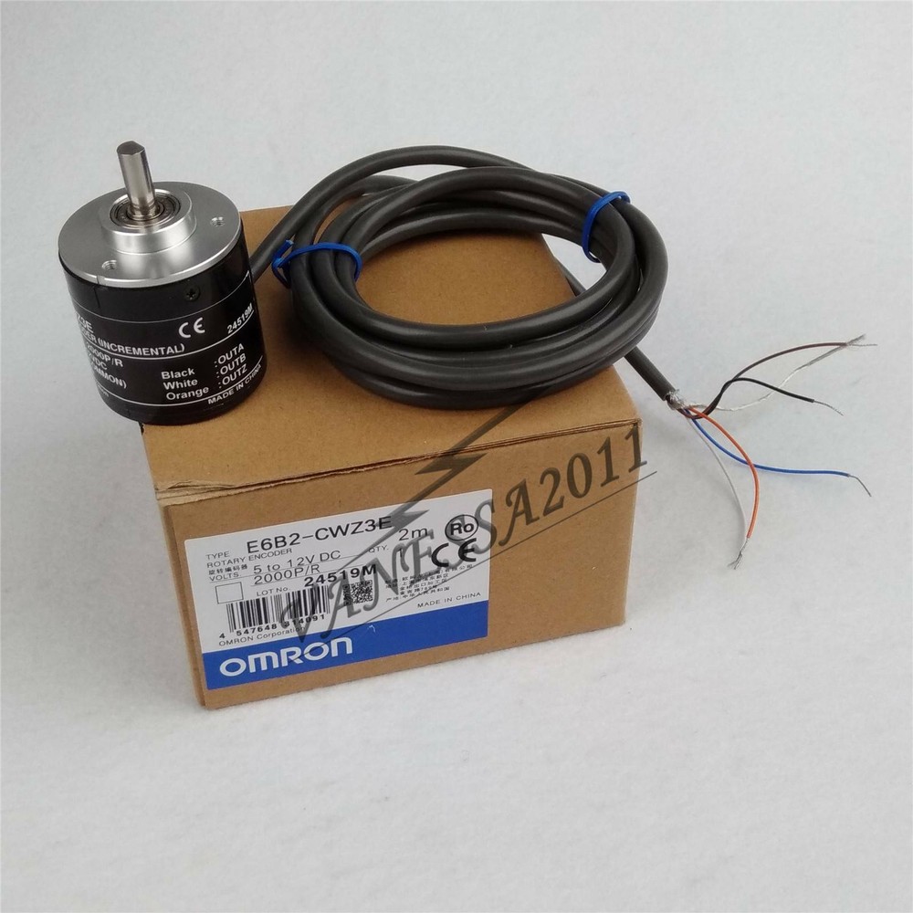 Omron 2000P Incremental Rotary Encoder 2000p/R E6B2-CWZ3E NIB-
