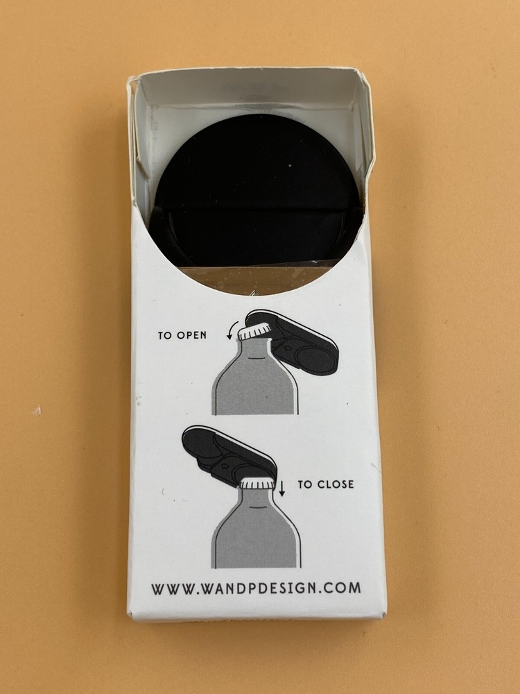 The Capper Bottle Opener & Sealer UNCAPS & RECAPS - Black