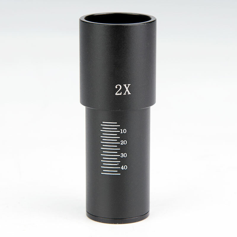 1PC 2X Microscope Barlow lens Magnifying Eyepiece for Biological Microscope