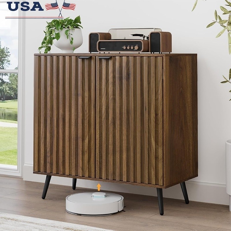 Multi-Functional Sideboard Storage Cabinet Adjustable Design Large Capacity New