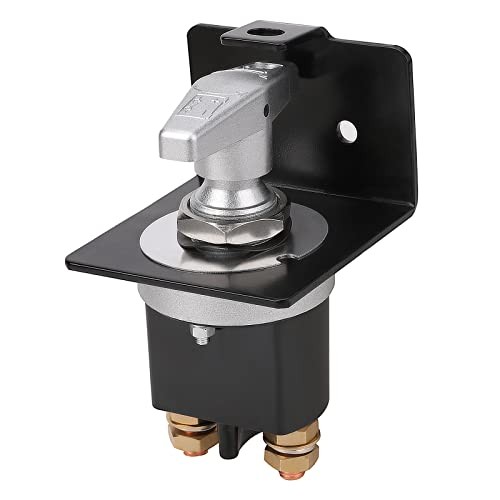 High Current 12V-36V Battery Cut Off Switch with Lock-Out Plate, Replace 500A