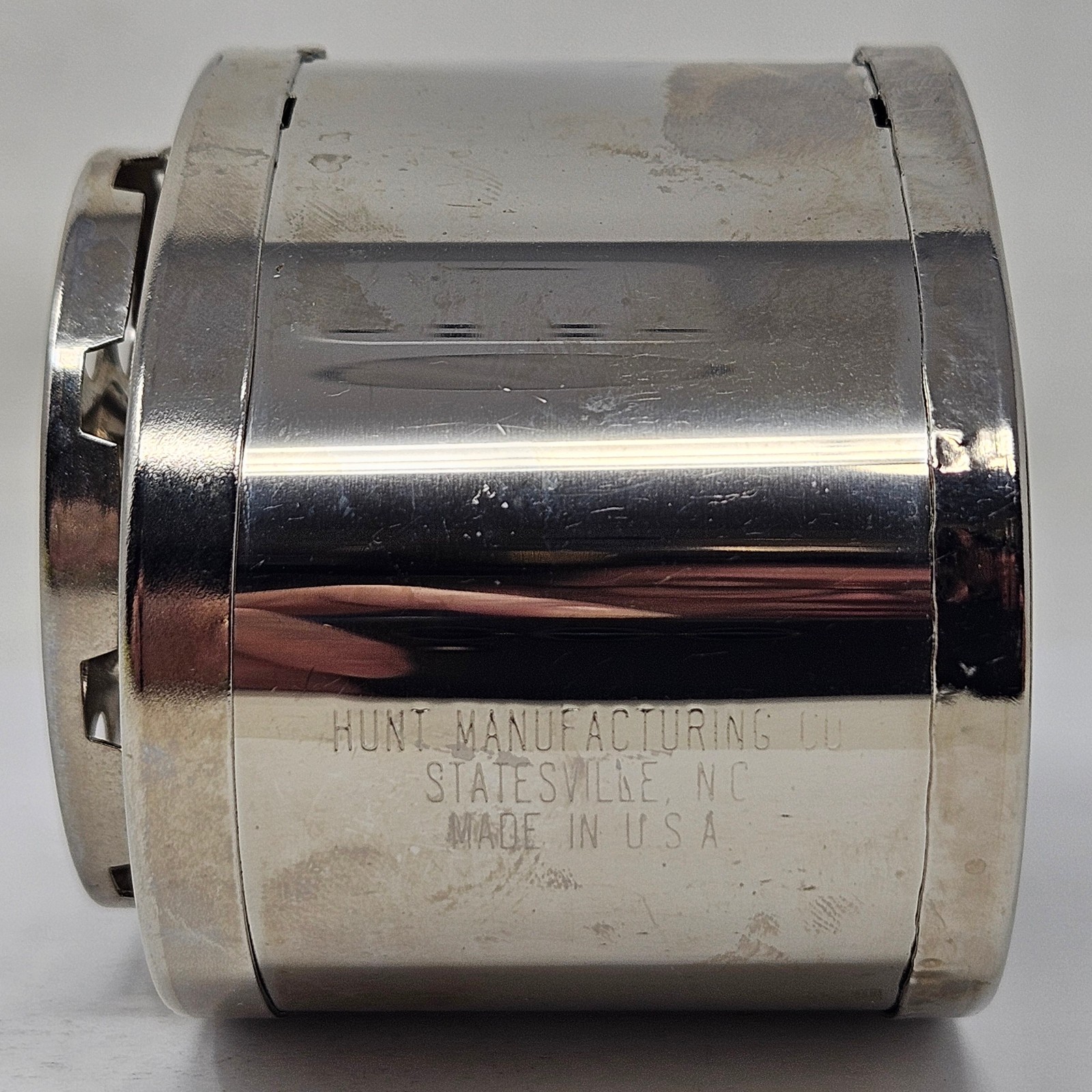 Vintage BOSTON Model KS Manual Pencil Sharpener Revolving 8 Hole Steel USA