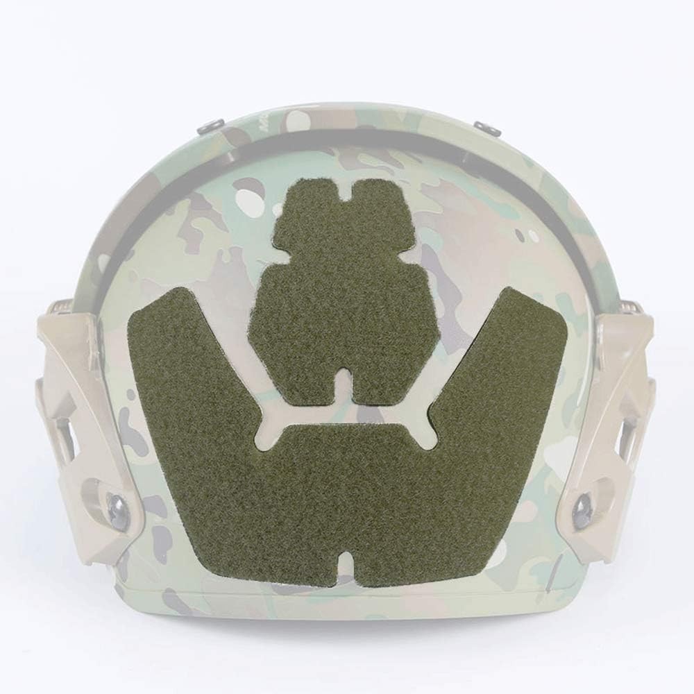 Customizable Hook & Loop Fastener Set for Tactical ACH/MICH Helmets | 6 Panels