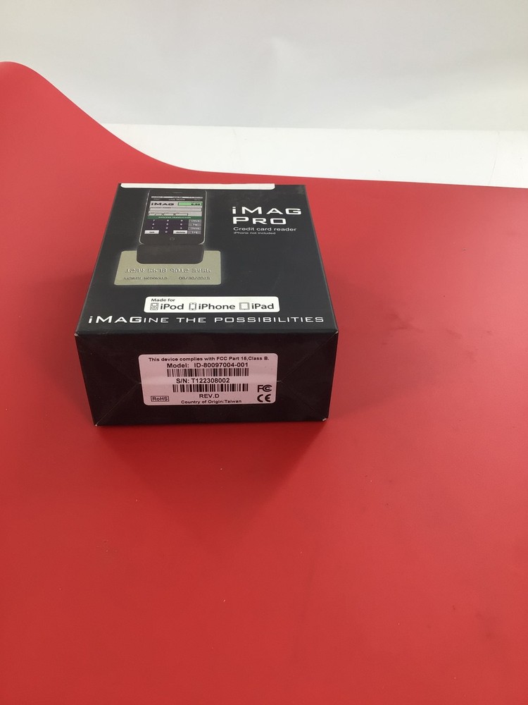 Idtech ID-80097004-001 IMag Pro Mobile MagStripe Reader, Black
