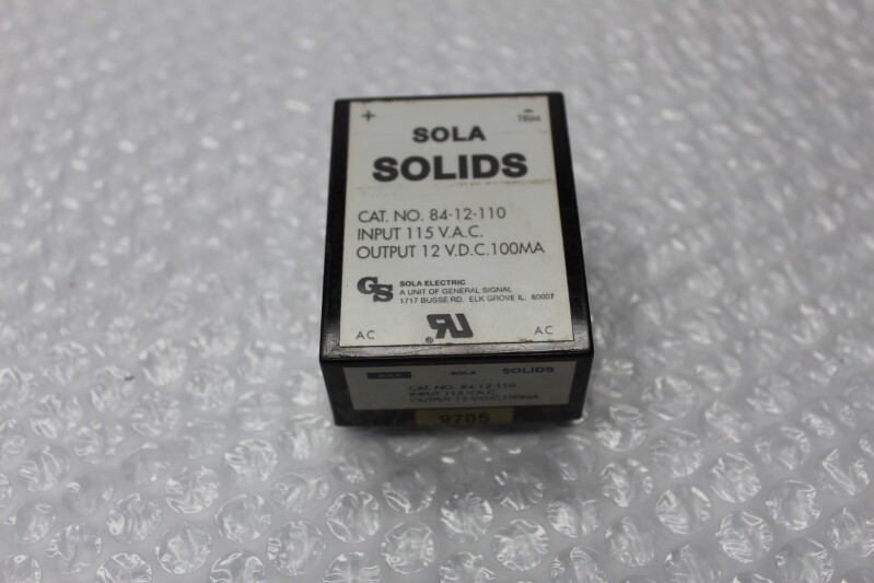 SOLA 84-12-110 POWER SUPPLY NSMP