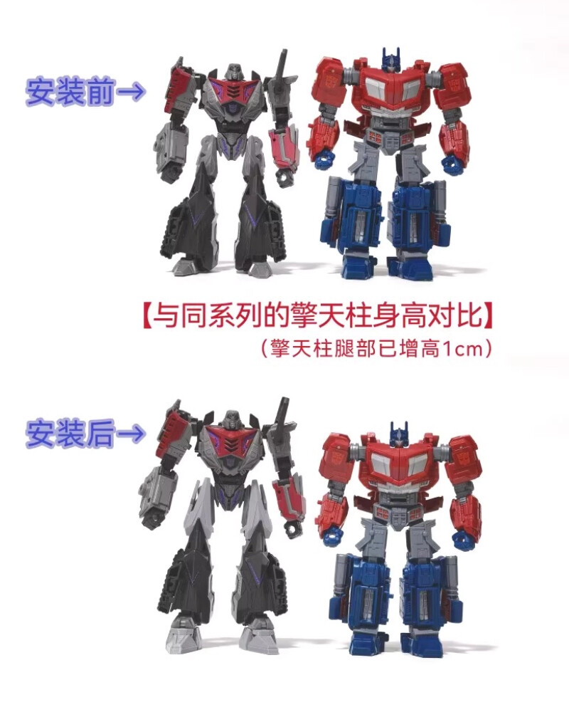 For SS-GE04 WFC Megatank ROS-036 Thigh Increase Height Upgrade Kit