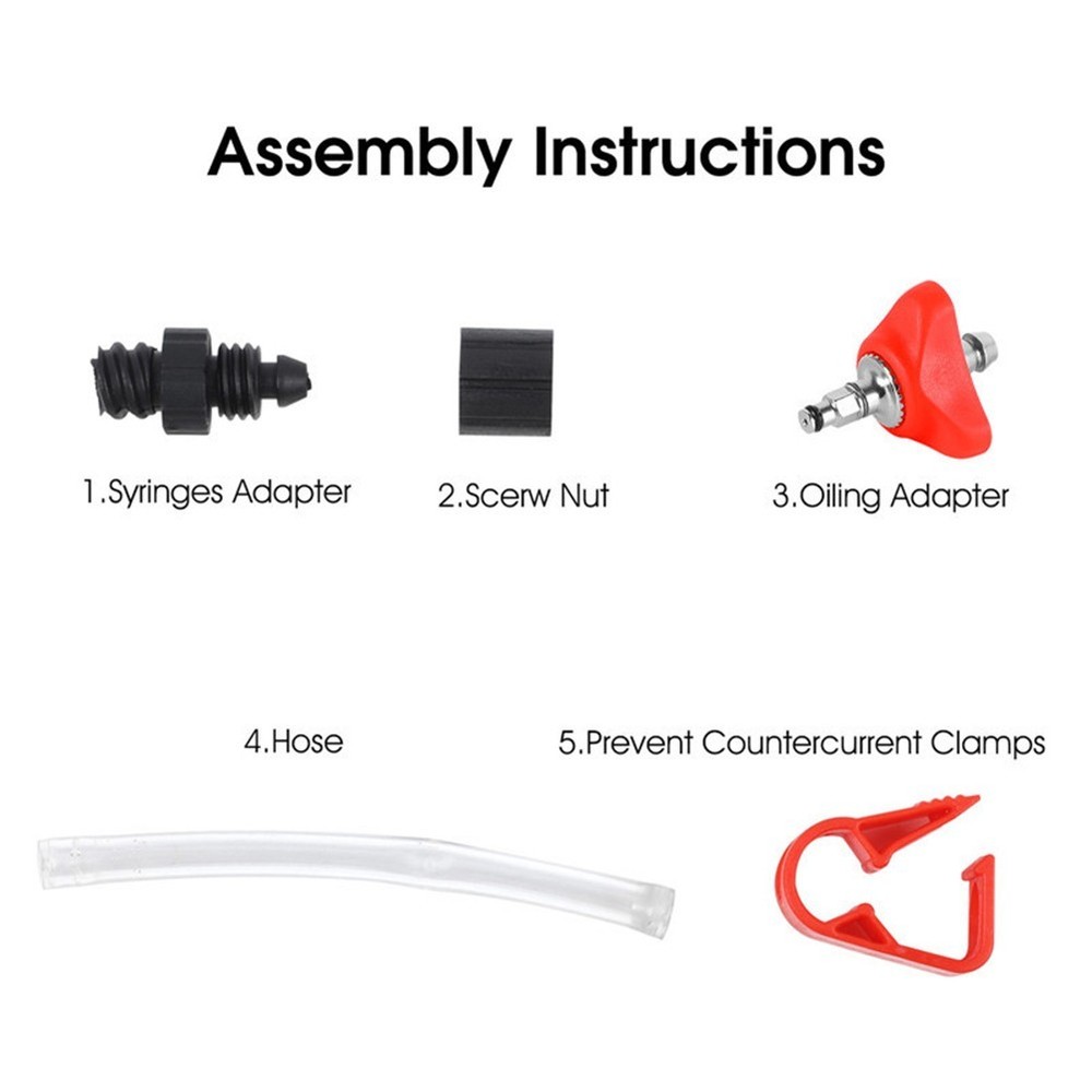 User Friendly Bicycle Bleeding Hose Tool for SRAMAVID Hydraulic Brake System