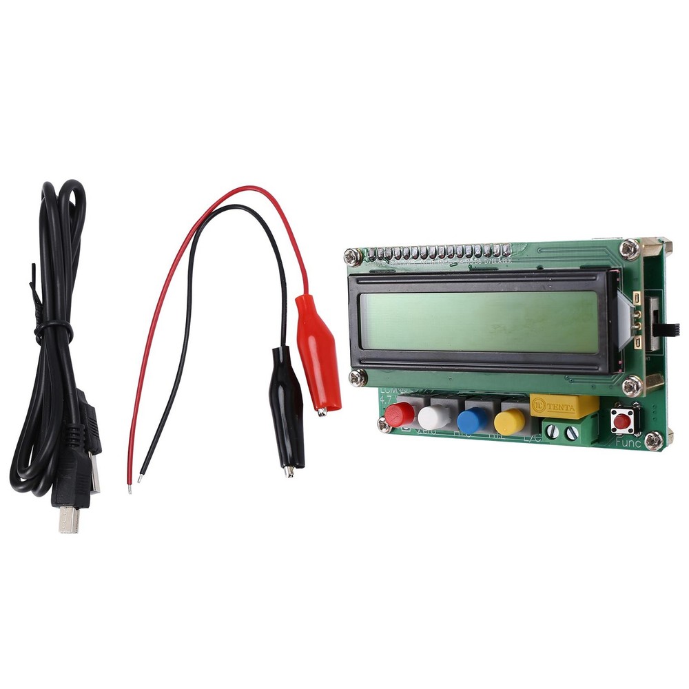1 Set Digital LCD Capacitance Meter with USB Cable J7C35349