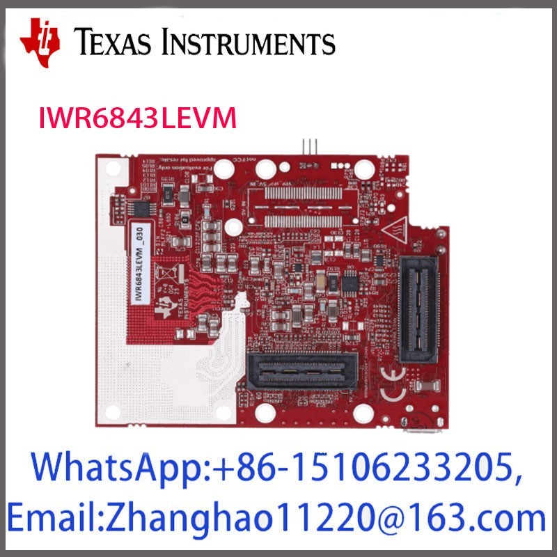 IWR6843LEVM 60GHz Single-Chip Millimeter-Wave Radar Sensor Evaluation Module