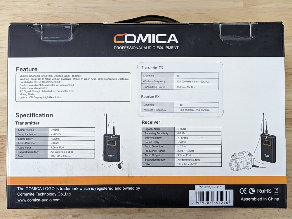 Comica CVM-WM100
