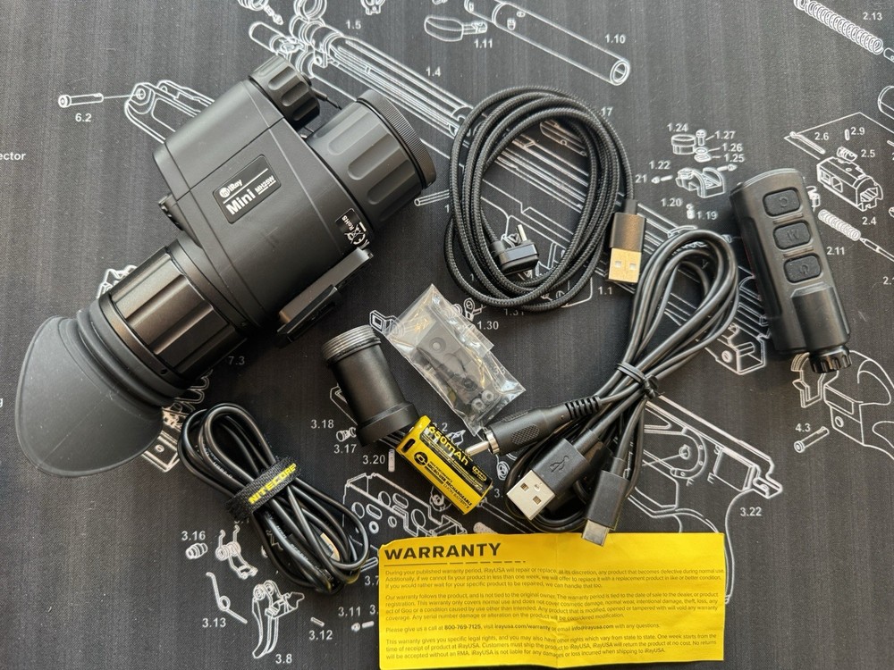 InfiRay Outdoor Mini MH25 V2 Multi-function Handheld / Hemet mounted Thermal.