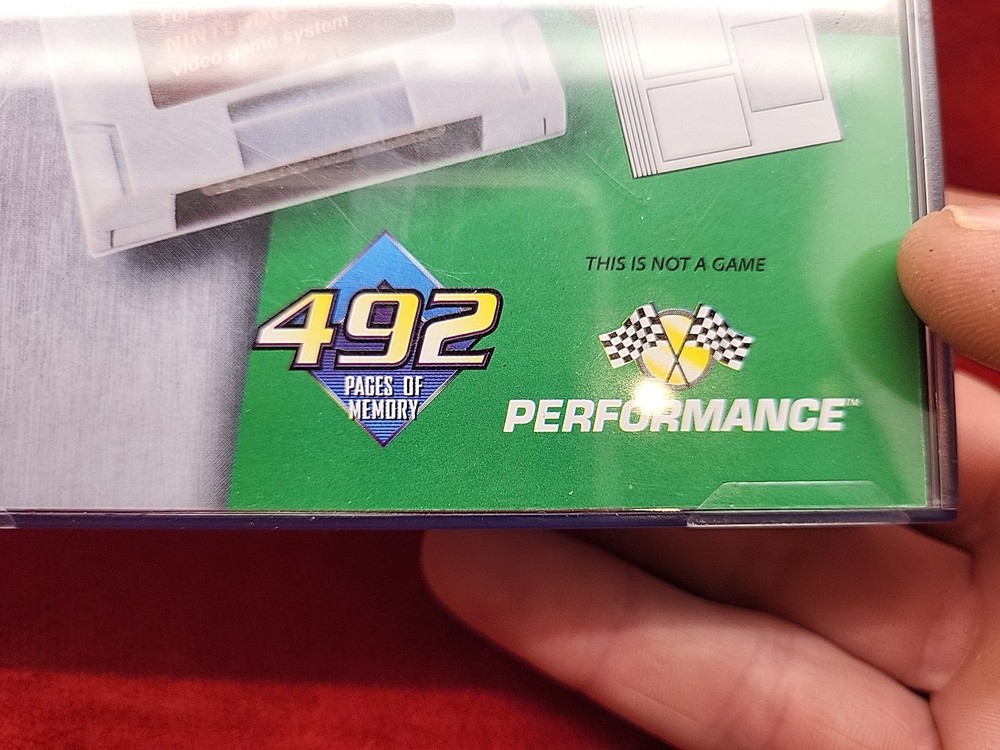 Nintendo 64 Memory Card Plus with Case - READ