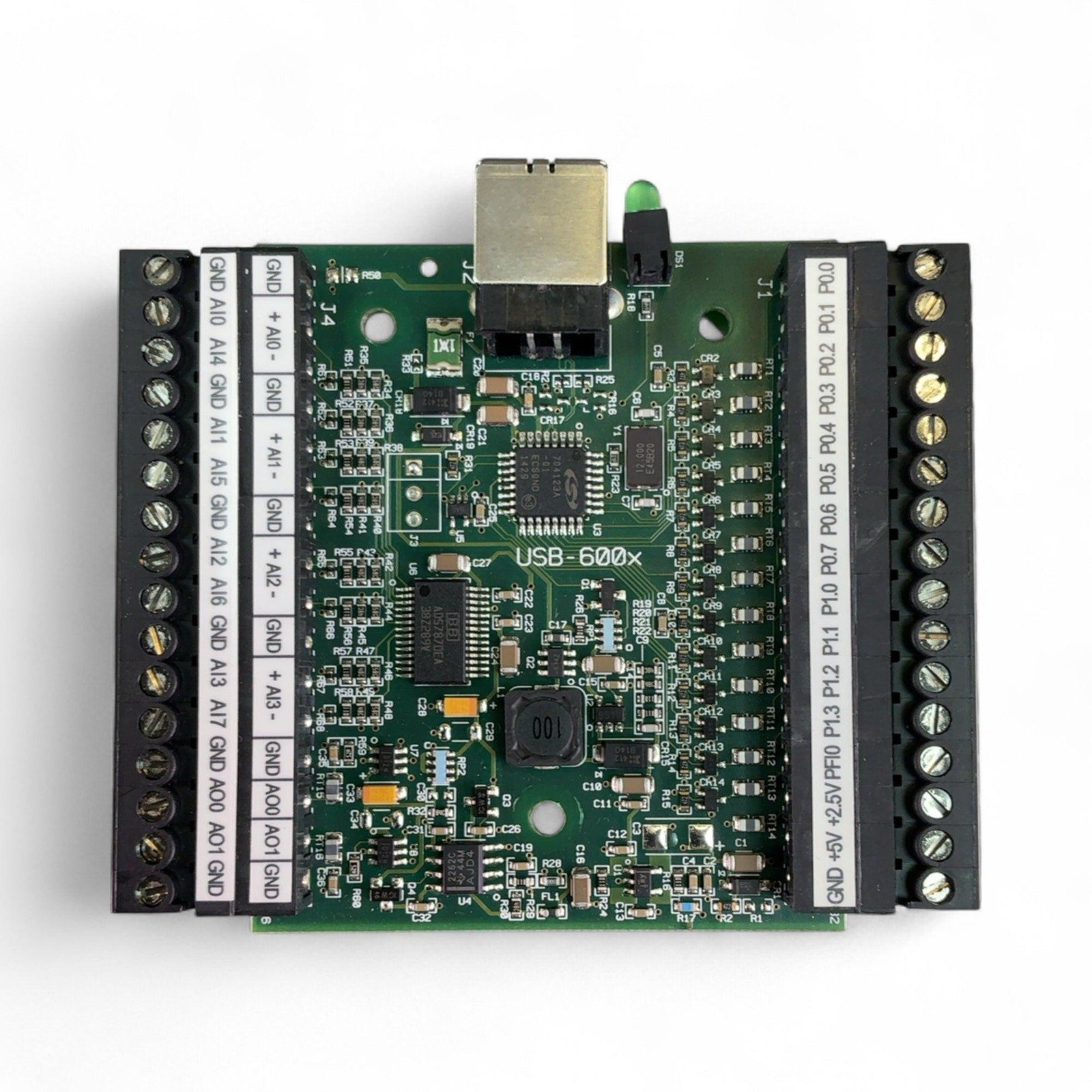 National Instruments USB-6008 191039D-02 Data Aquisition Card (Lot of 2)