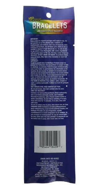 (Pack of 12) Glow Bracelets with Connectors Red Glow Sticks 8 Inch Last Hours