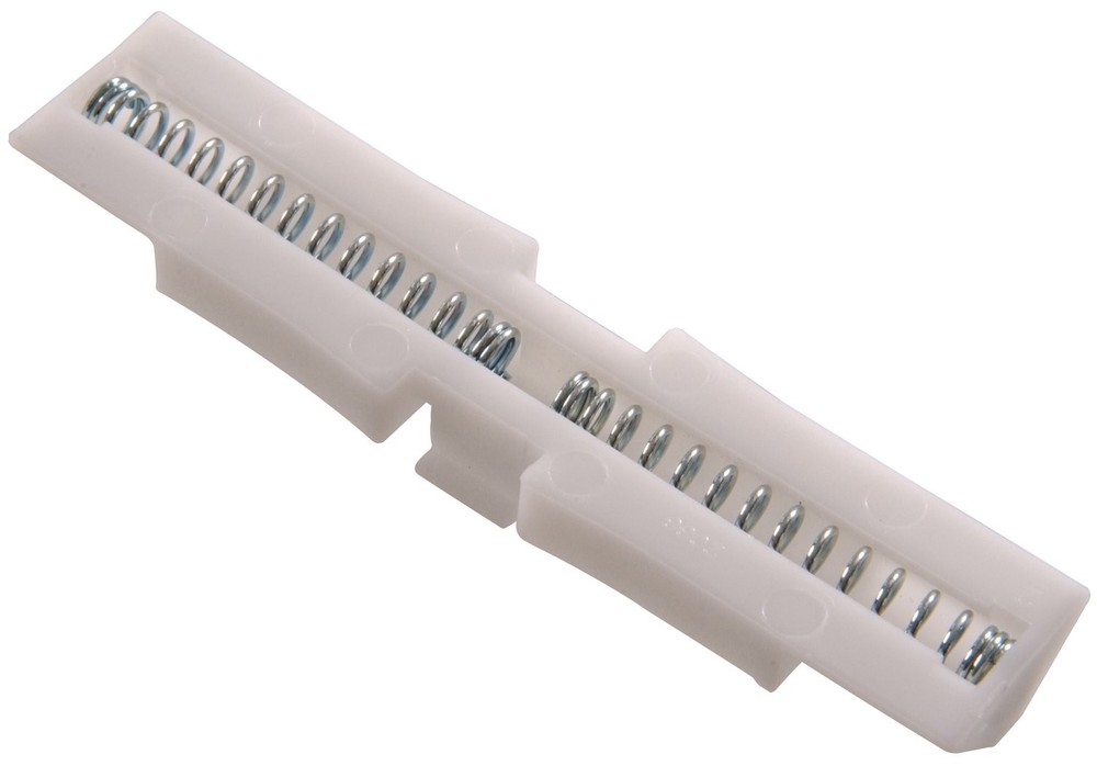 Hardware Essentials Bi-Fold Sliding Door Guide, Top Track Guide std, White