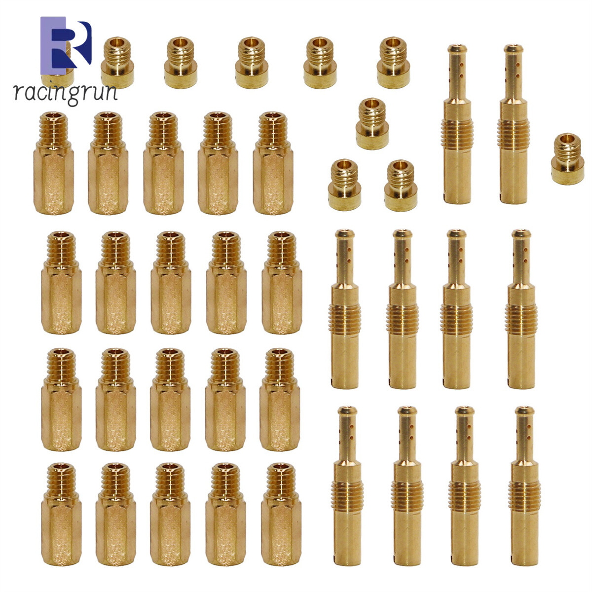 40x Carburetor Main Jet Pilot/Slow Jet Needle Kit For Keihin FCR PWK OKO CVK PWM