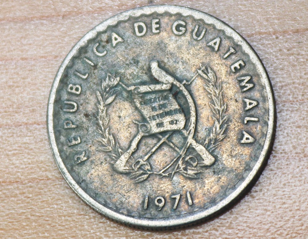 1971 Guatemala 10 Centavos