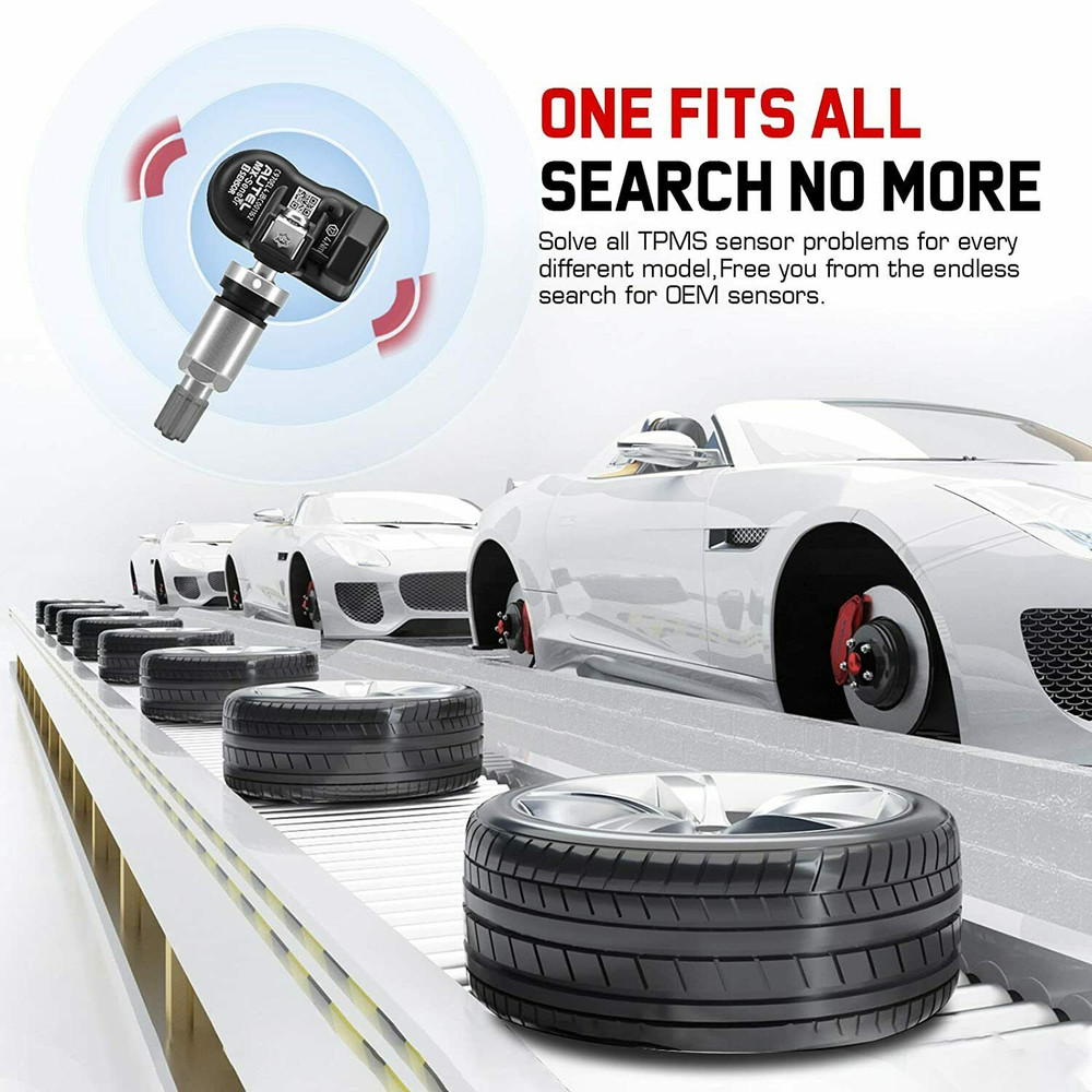 Autel MX-Sensor TPMS 315MHz Universal Programmable Tire Pressure Sensor Metal