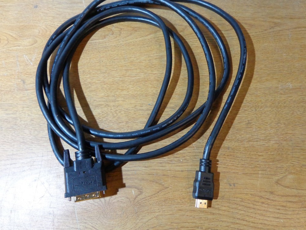 StarTech 10ft HDMI to DVI-D Cable