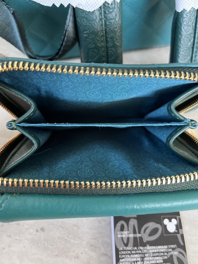 Loungefly Disney Chip & Dale Quilted Backpack & Wallet Set NEW