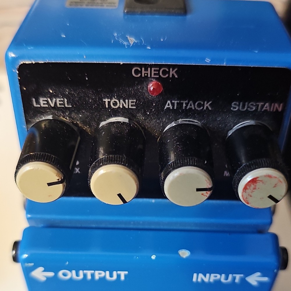 Boss CS-3 Compression Sustainer Works As It Should Used