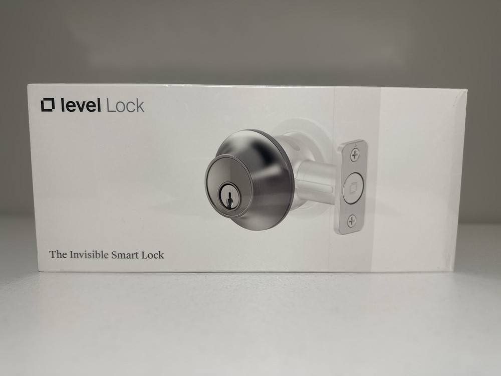 Level Lock - The Invisible Smart Lock - Black Matte