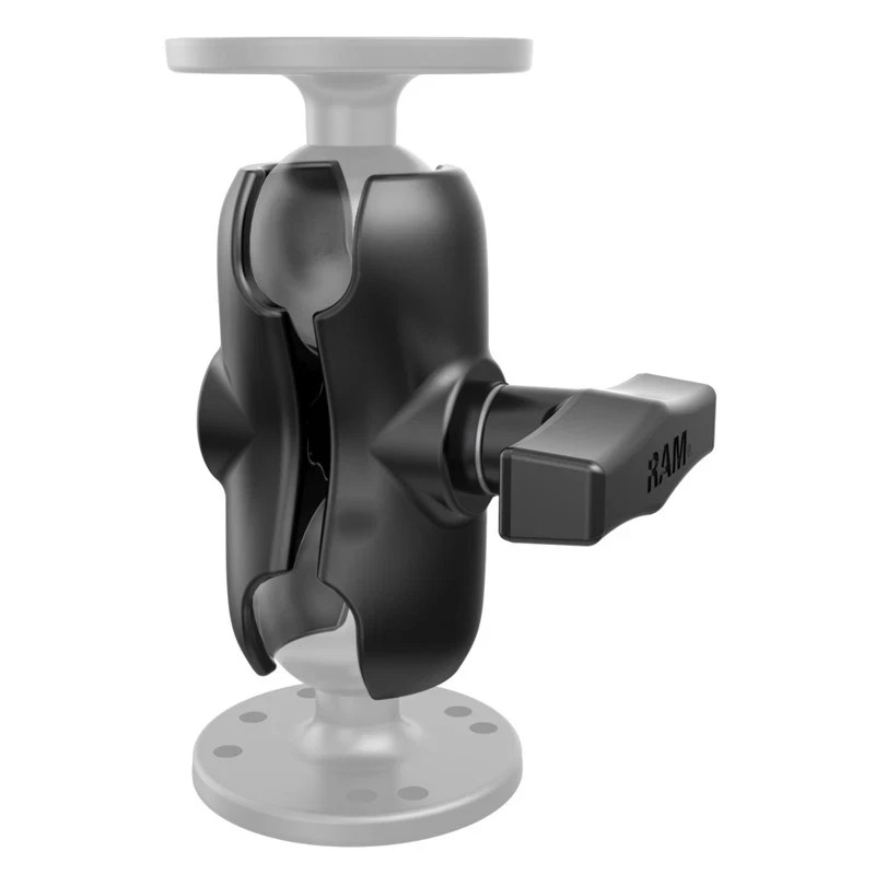 RAP-201U-B RAM Mounts C-Size Composite Double Socket Arm w/ 1.5-Inch Sockets