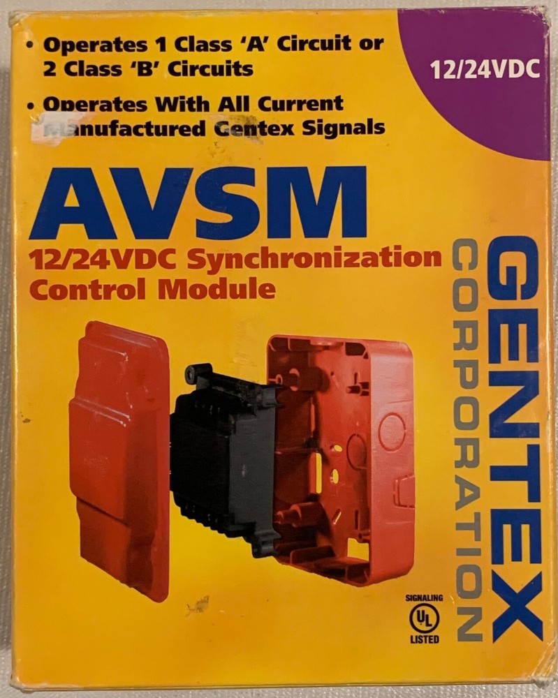 GENTEX AVSM 12/24VDC Synchronization Control Module
